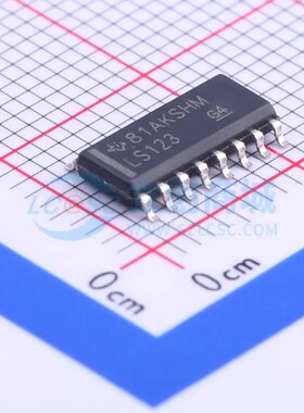 单稳态多谐振荡器 SN74LS123DR SOIC-16 原装正品 电子元器件配单