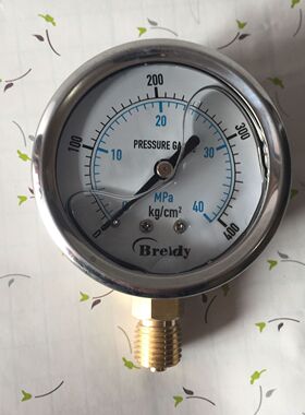 耐震压力表抗震YN60径向油压表液压表YN-0.4/6/10/2.5/25/40/MPA