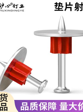 沪心垫片射钉加粗高强度固定铁丝网混泥土水泥钉墙钉钉子固定神器