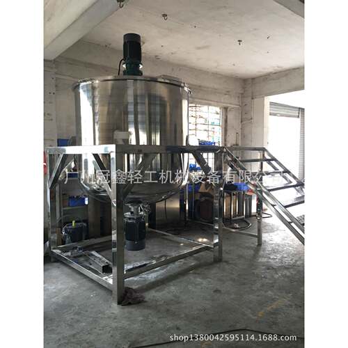 3吨洗洁精搅拌机、洗洁精搅拌罐、洗洁精生产设备、洗洁精调配罐