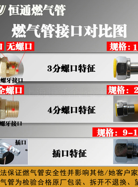 恒通家用管波纹软管防爆高液化管燃气管燃气金属