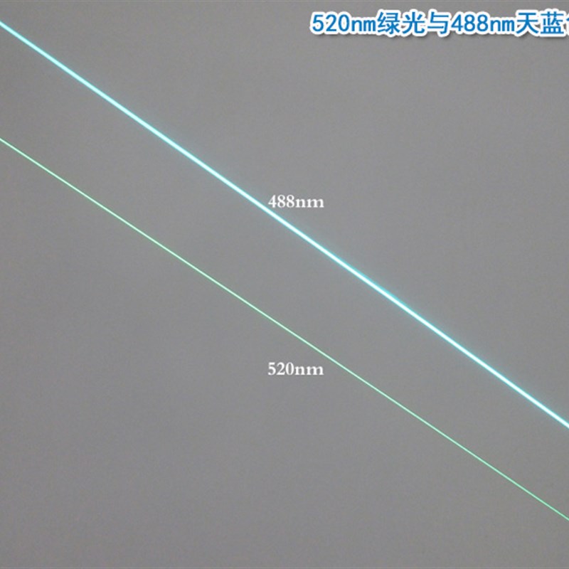 可调蓝紫光405nm蓝光450nm天蓝光488nm激光器点状一字十字线模组