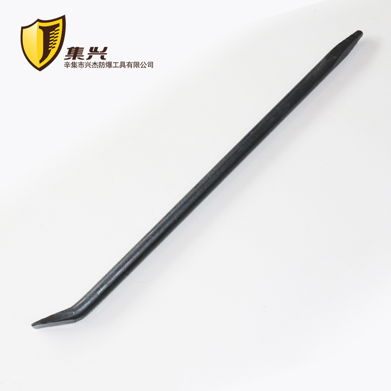 圆钢撬棍0mm 撬棒 撬杠碳钢材质汽车撬轮胎撬棍一头尖一头扁