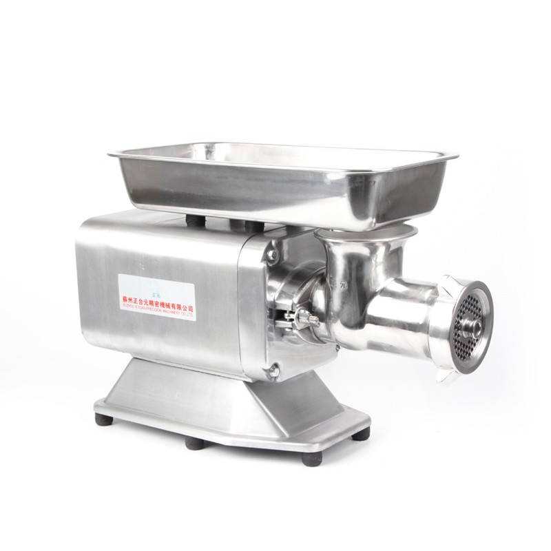 正元冻肉绞肉机商用RY型不锈钢大功率碎肉打肉灌肠机肉铺用