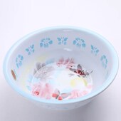 华科加厚洗菜和面盆搪瓷面盆洗脸盆烤瓷彩盆洗脚盆