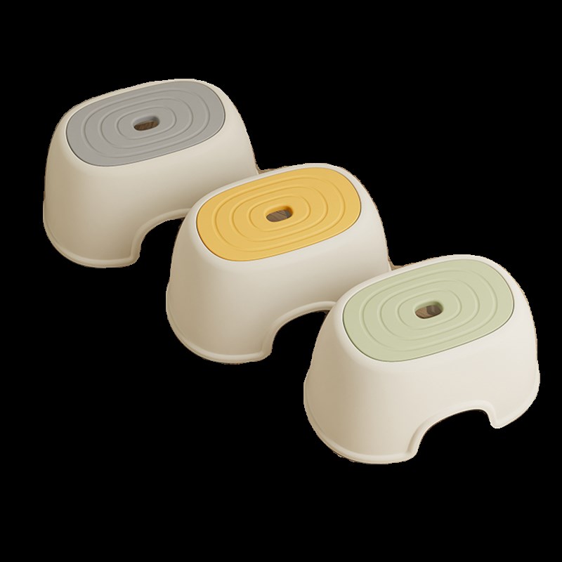 哈比树小家用矮凳儿童凳可叠放踏脚板凳加厚浴室小树墩防滑凳