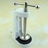 夹台式 放大镜金属夹子夹毫米长放大镜夹放大镜铁夹