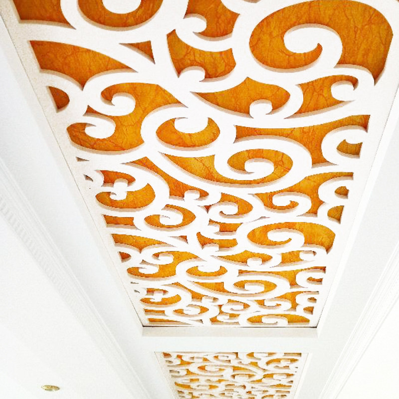 雕花板 镂空c镂空雕花板过道镂空吊顶客厅花板隔断花格实木