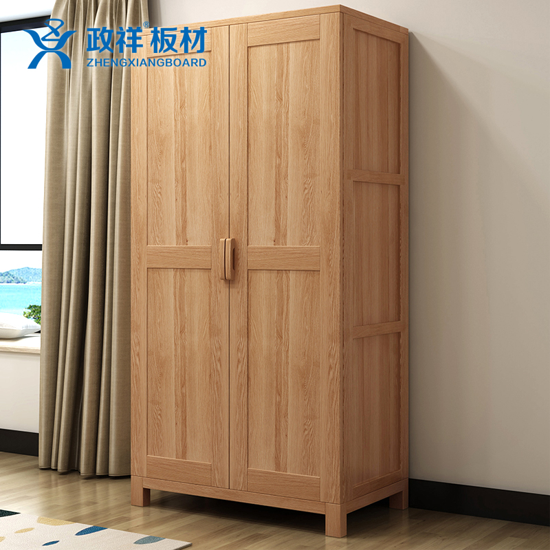 政祥板材橡胶木指接板E0级实木家具板衣柜橡木板环保板材集成板