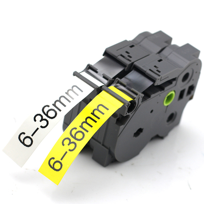 兄弟标签色带标签带标签纸Zz  标签打印纸oZZ白底黑字 z