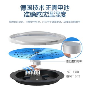 高精度温湿度计温度计温度表电子智能机械式数字显示精准室温