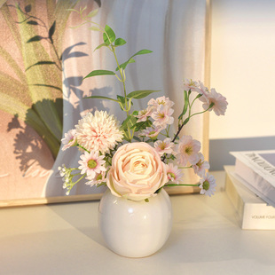 初见新款小新假仿真客厅摆设餐桌装饰室内插斗柜