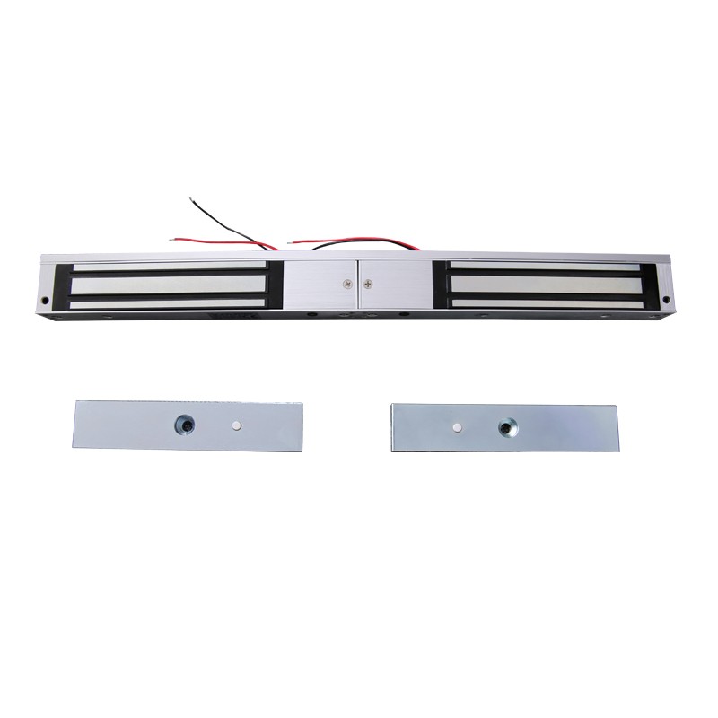 280kg双门磁力锁350KG双联电磁锁180KG信号反馈延时磁力锁门禁锁