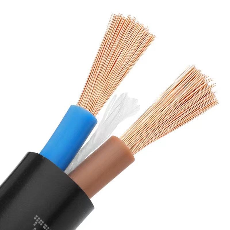 国标软电缆线两心三芯2芯3芯两相三相室外101平方护线