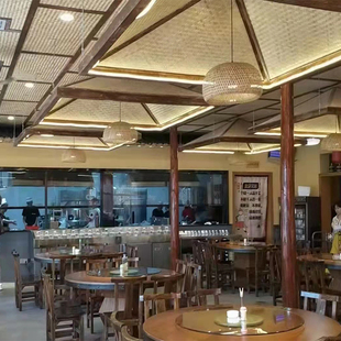 装修吊顶竹席子精致精编竹编饭店酒店民宿农家乐装墙装饰镂空竹网