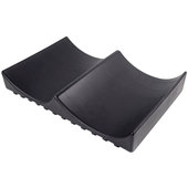 超市香蕉陈列货架弧形香蕉盘展示架黑色水果店香蕉摆放假底道具