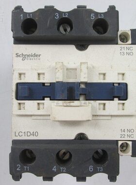 Schneider 交流接触器 LC1D40 220V 实拍 LC1 D40...C
