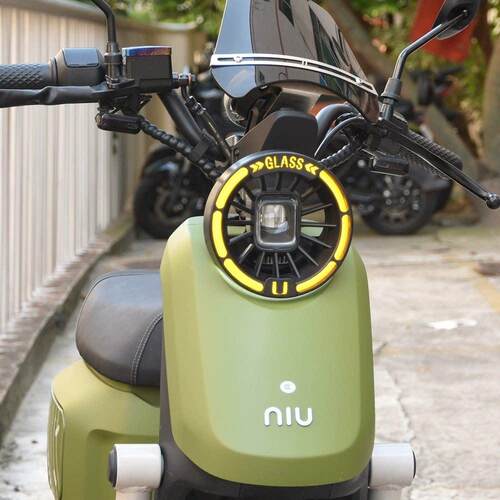 适用小牛电动车改装配件2022款uqi+/u2客厅灯罩