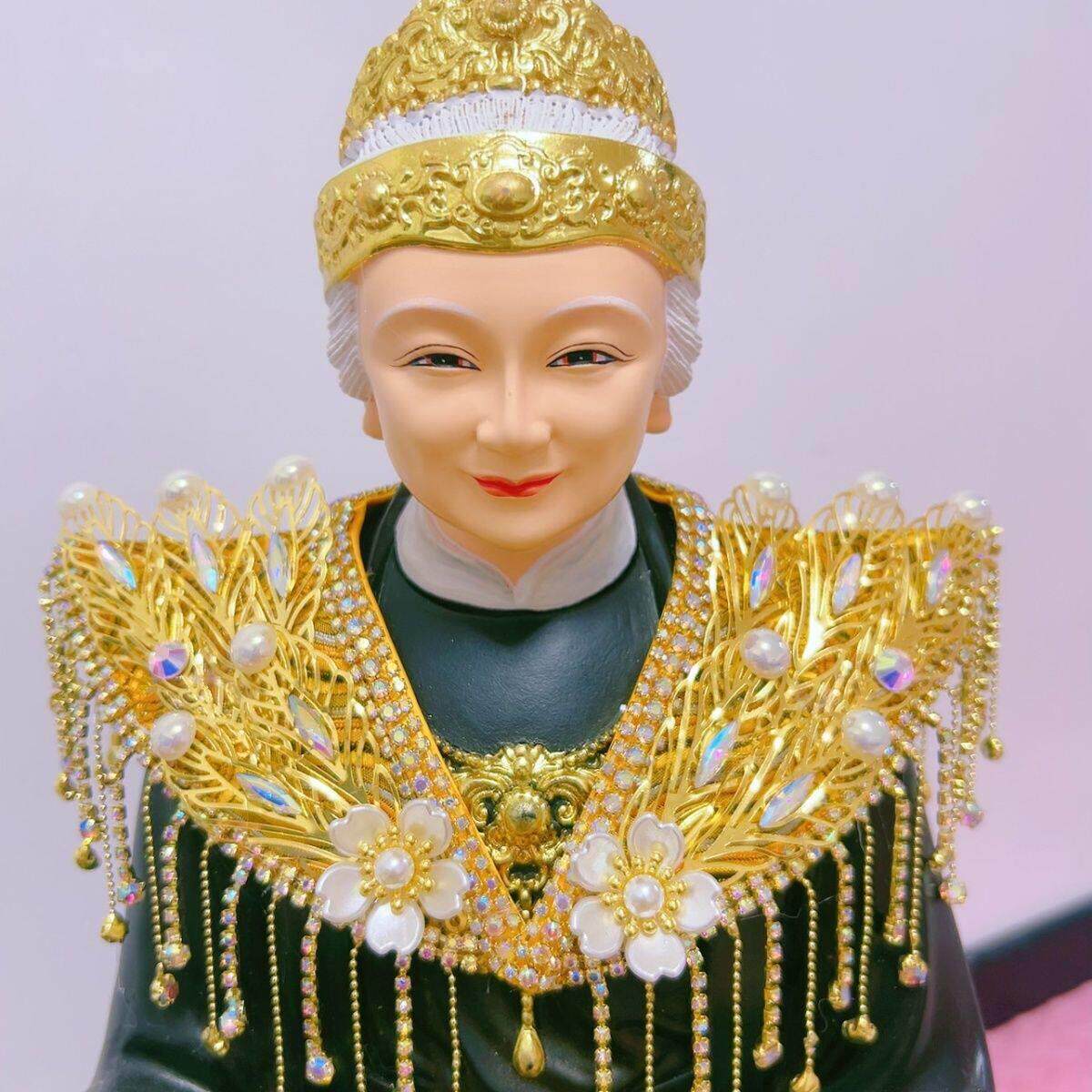 纯手工神像佛像仙家披肩披风新款云肩霞披金属12寸16寸19寸可定做