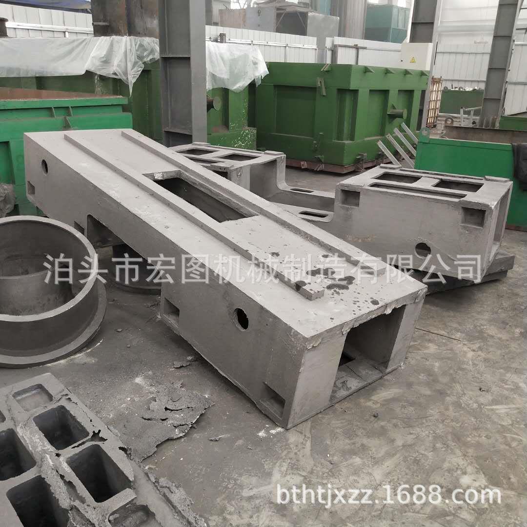 来图定制大型数控机床铸件消失模床身底座铸铁件大型机械加工中心