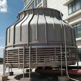 散热水塔圆形工业商用冷却塔 厂家供应冷却塔玻璃钢凉水塔逆流式