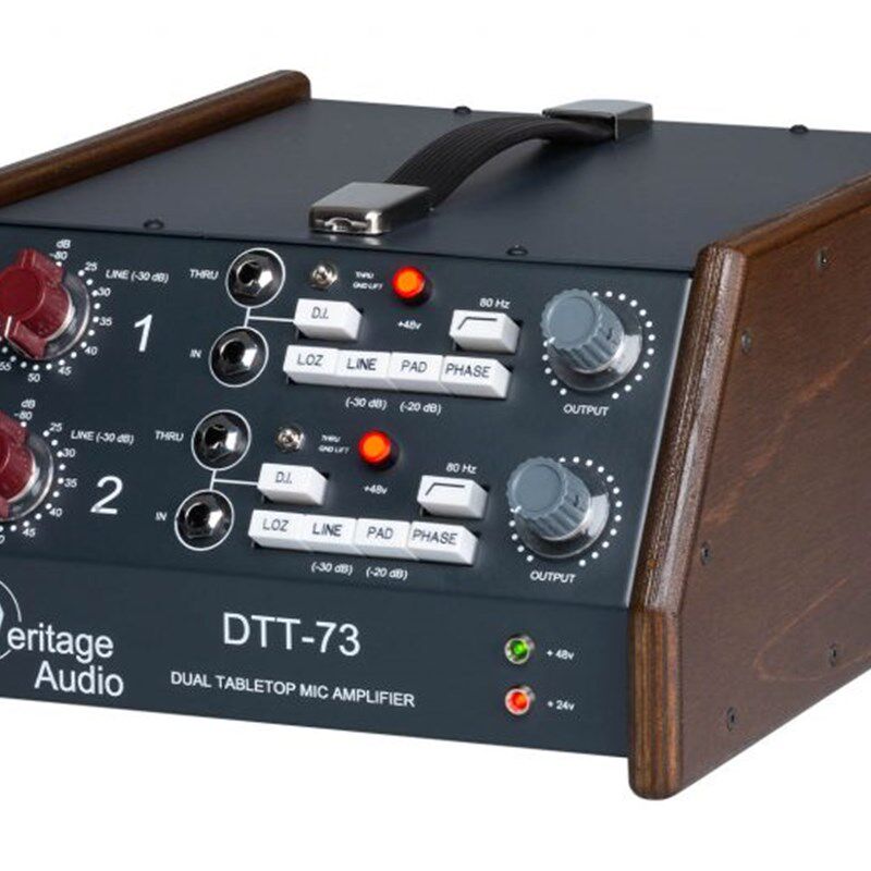 Heitge udio DTT7 7 通道话筒放大器 话放