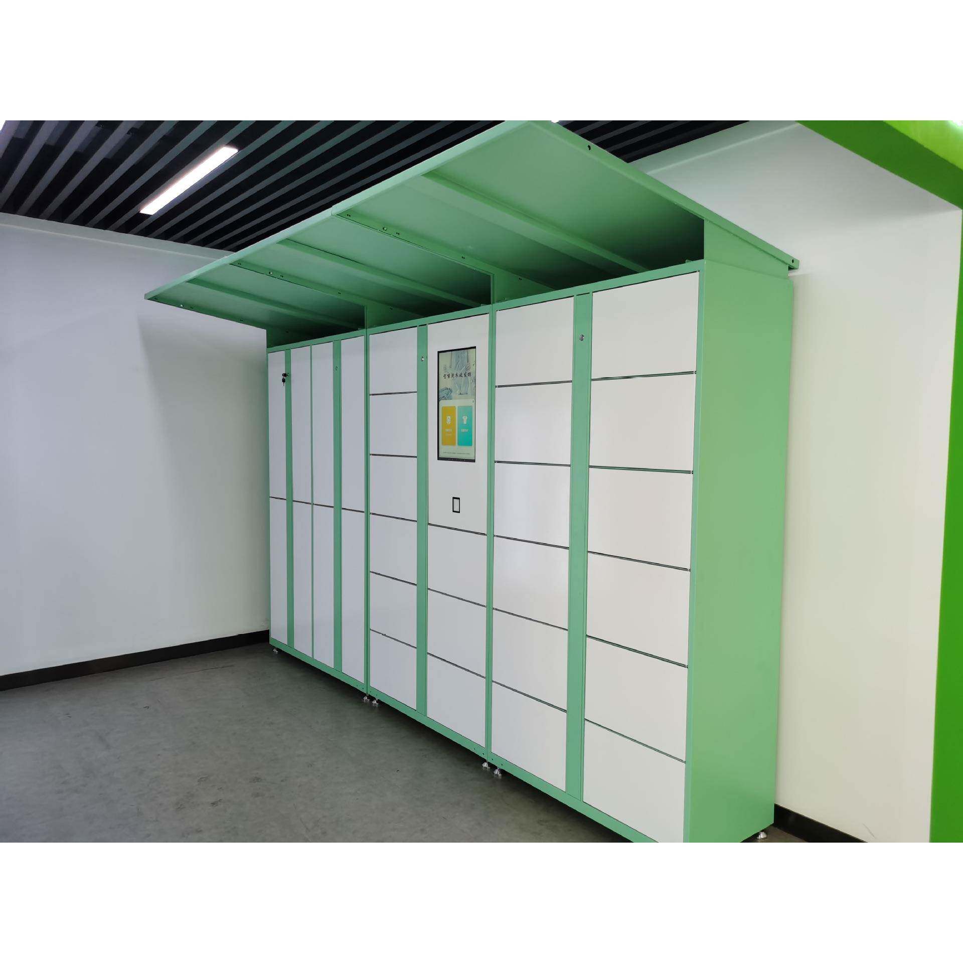 公寓洗衣柜智能扫码收衣柜小区干洗店自提柜联网洗鞋柜微信扫码