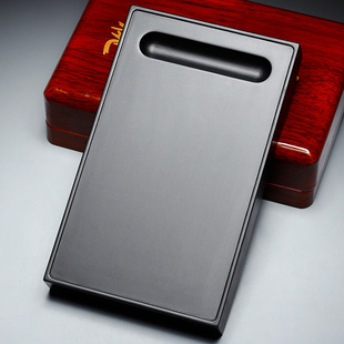 安徽砚台一字素砚老坑端砚天然原石可磨墨砚台书法研墨专用带盖砚