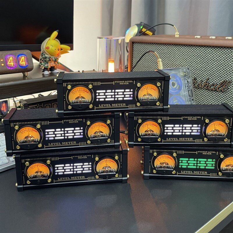 电平拾音表拾音灯RGB灯电平声控器胆机音频电平表赛博朋克工业风,3C数码配件,USB摆设品/装饰品,淘宝优惠券,粉丝福利购,淘宝优惠卷