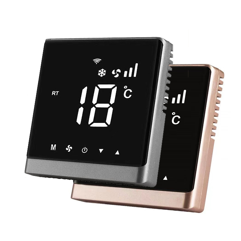 中央空调温控器液晶风机盘管触摸控制面板水冷空调线控器通用型