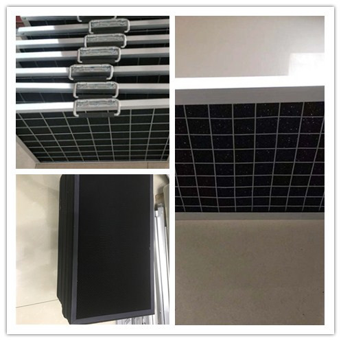 粗孔中效活性炭过滤棉 空气净化过滤棉油雾 油雾机阻燃过滤棉