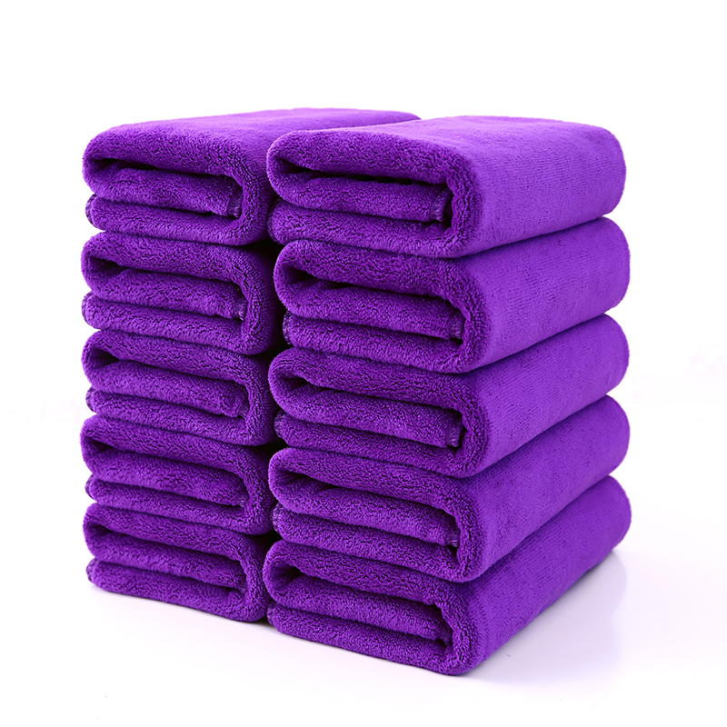 美容院理发店专用毛巾包头速干超吸水灰色加厚浴巾不掉毛厂批定制