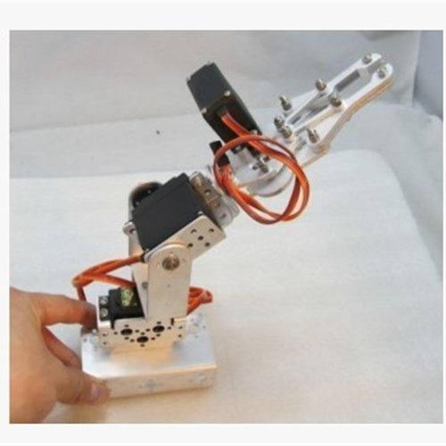 三自由度机械手臂 M9舵机 夹持 机械爪子机器人duino金属