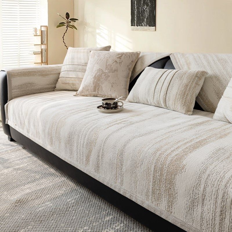 雪尼尔沙发垫四季通用新款坐垫级感防滑皮沙发罩盖布,居家布艺,沙发垫,淘宝优惠券,粉丝福利购,淘宝优惠卷