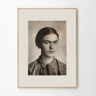 li多款Fid弗里达卡罗画家自画像肖像装饰画海报