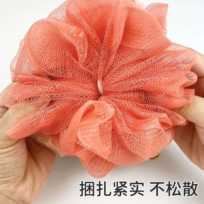 新款浴花球超柔软沐浴球可爱不散泡泡儿童洗澡按摩搓澡沐浴花球