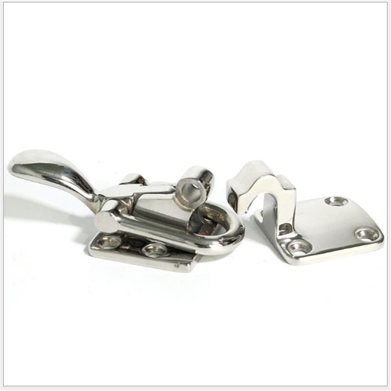 316不a锈钢门箱盖搭扣配电箱铰链锁扣固定搭扣重型金属箱扣