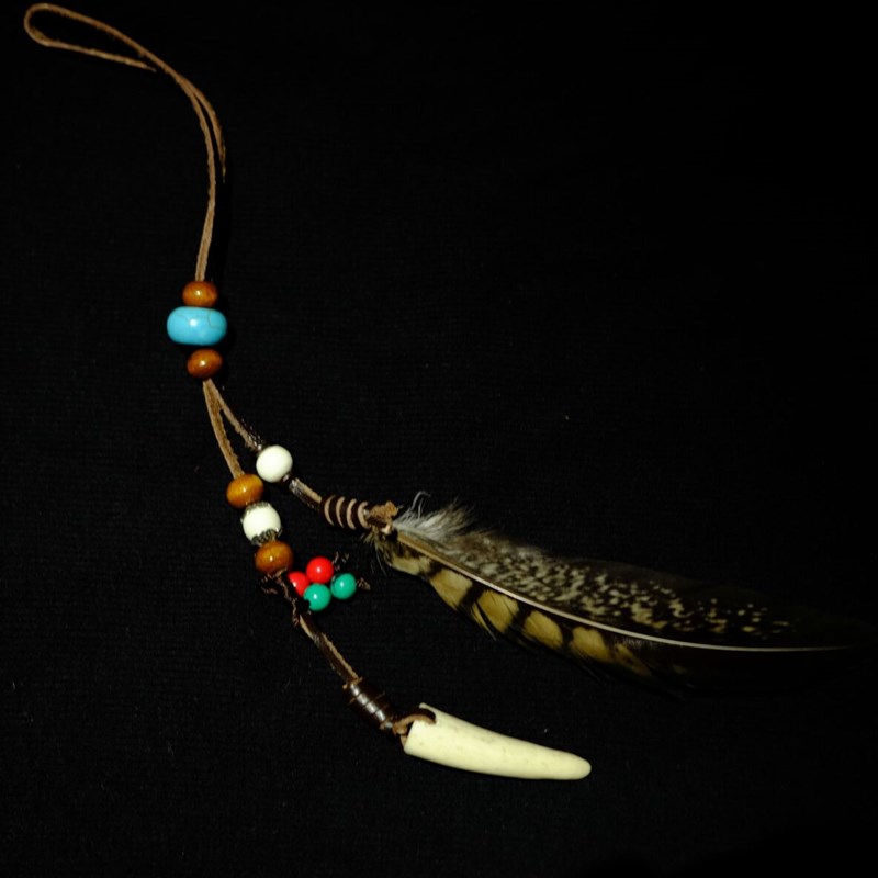 印第安传说美式传统猎弓箭囊挂件射箭运动箭羽毛鹰隼竞技反曲光弓