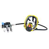 修喷漆防尘正压式 供气式 装 面罩厂 面罩 防毒面全面具