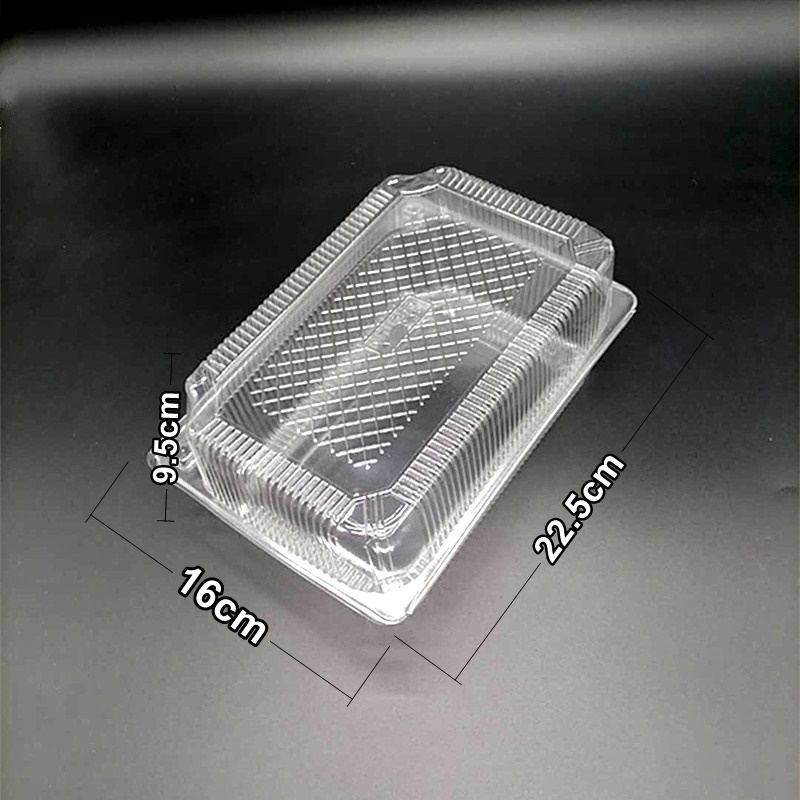 00款塑料长方形西点盒烘培蛋糕盒 寿司糕点盒子蛋糕卷包装盒