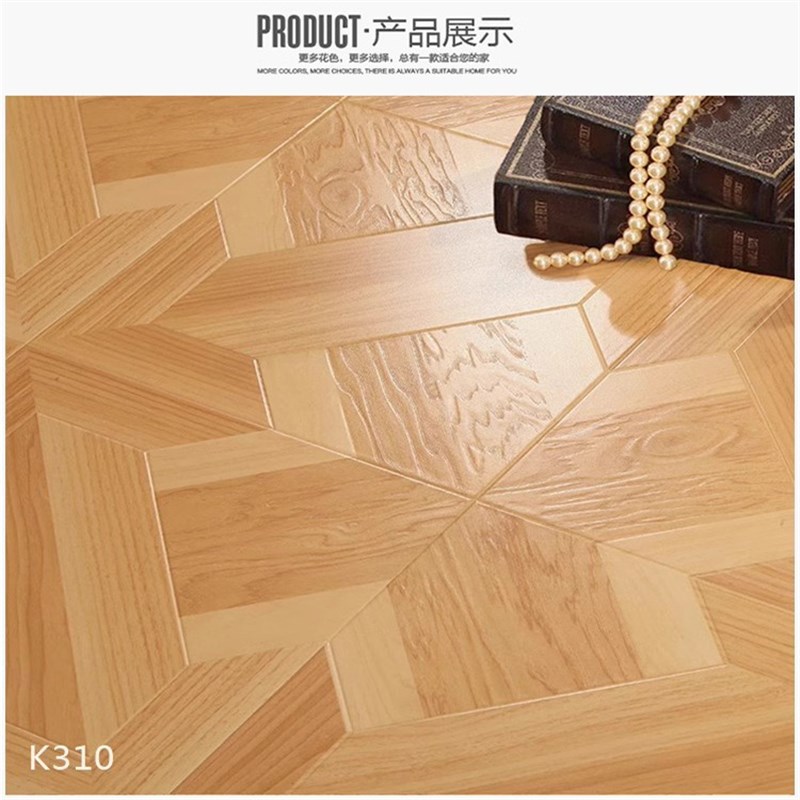 欧式复古艺术拼花强化复合木地板12mm凡尔赛家用耐磨环保厂家直销