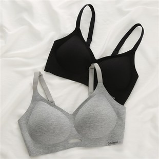 一棵柳树无痕内衣女小胸聚拢收副乳防下垂乳胶美背运动无钢圈文胸