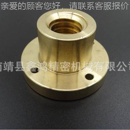 家874现货供应 机厂床轮杆 T4蜗0蜗*7铜螺母