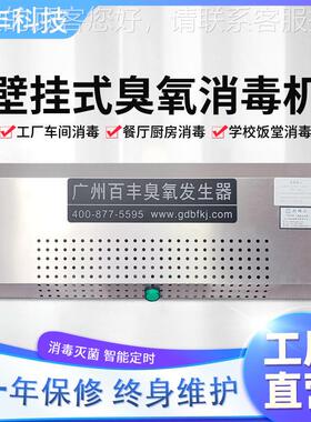 氧百SAS丰氧壁挂式臭臭消毒机车养殖除臭食品间实验室消杀臭氧发