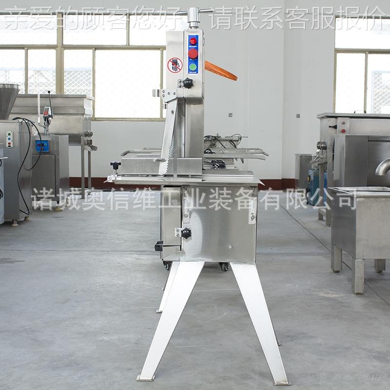 H-50GJW型冻肉机 带滑动推板牛排切骨锯机 台湾禾骨砚高速3锯骨机