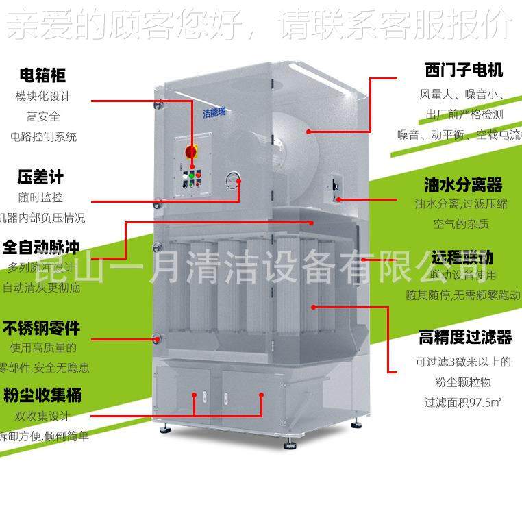 板冷轧钢电QFM解割镀锌板不锈钢精密钣加金工烟雾净化 激光切除尘