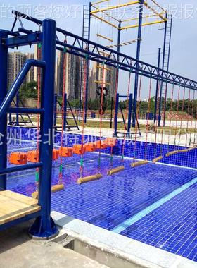 上拓项目水展上水拓展器材水 上桥 网红桥 水上趣桥水上87082闯关