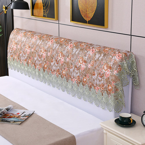 床头盖布新款防尘盖布高级感靠背巾防尘巾床头罩高档靠保护壳巾遮