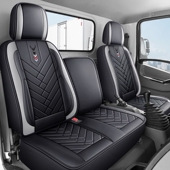 4.2米货车用品 坐垫 重汽豪沃悍将统帅豪曼单排轻卡货车皮座套四季