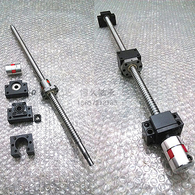 滚珠丝杆丝杠SFU1605 2005等 成套出售 全套一套按长度计算价格